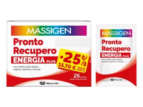 MASSIGEN PRONTO RECUPERO PLUS 26 BUSTINE PROMO