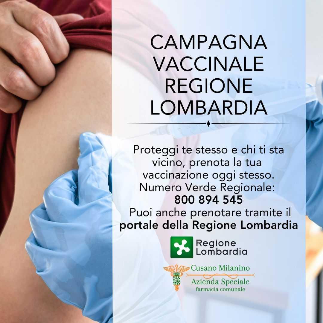 Campagna Vaccinale Regione Lombardia