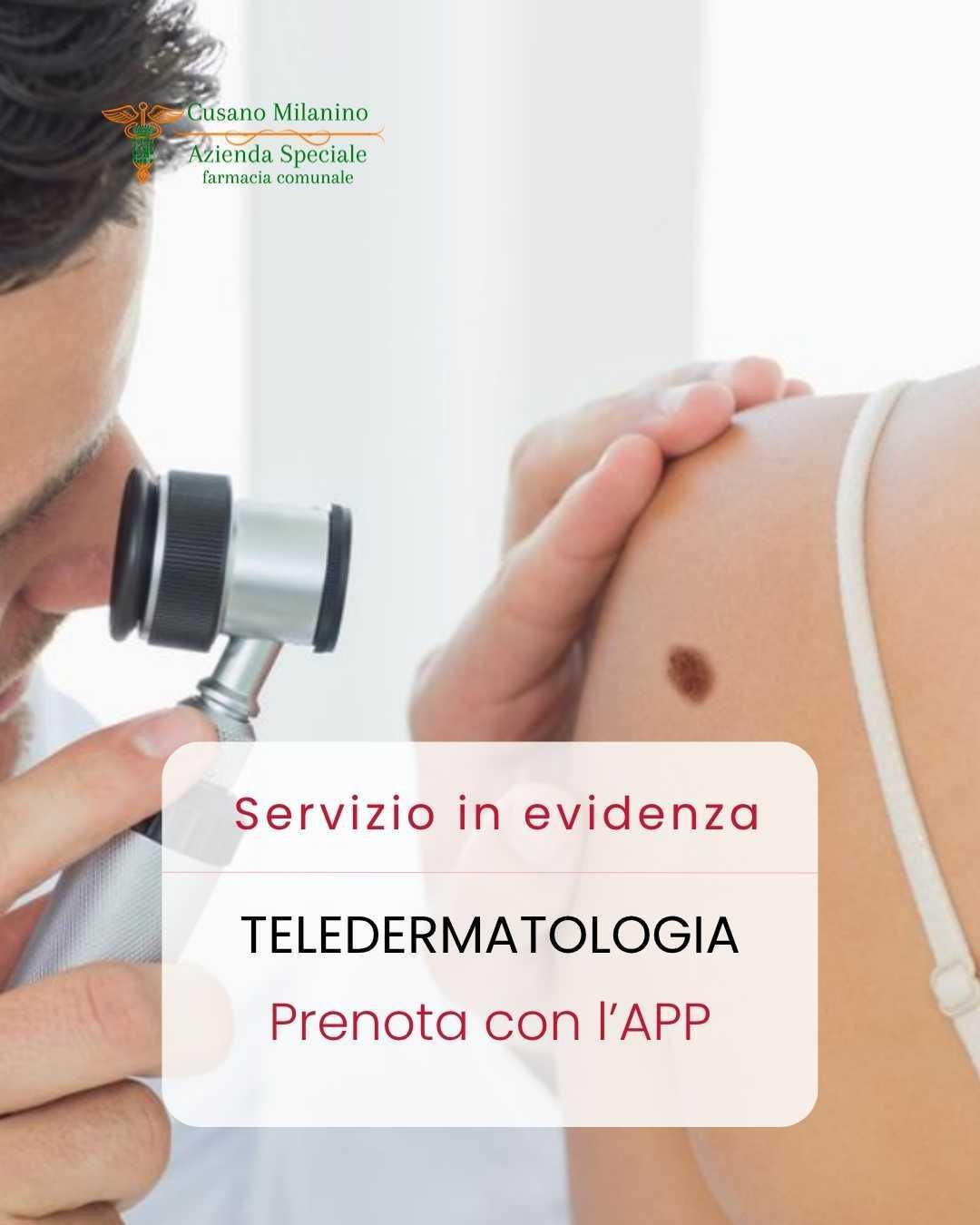 Nuovo servizio di Teledermatologia in farmacia
