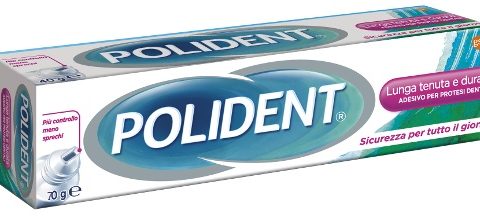 ADESIVO PROTESI DENTALI POLIDENT LUNGA TENUTA 70 G