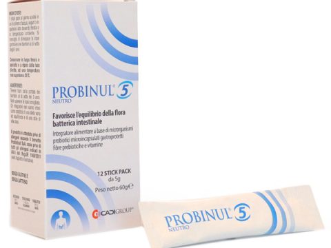 PROBINUL 5 NEUTRO 12 STICK PACK 5 G SENZA GLUTINE SENZA LATTOSIO
