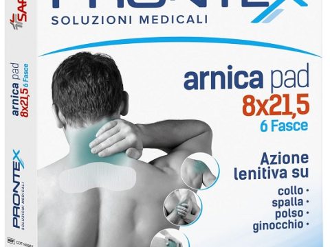 FASCIA PRONTEX ARNICA PAD 8 X 21 ,5 6 PEZZI