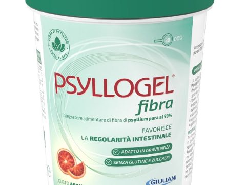 PSYLLOGEL FIBRA ARANCE ROSSE VASO 170 G