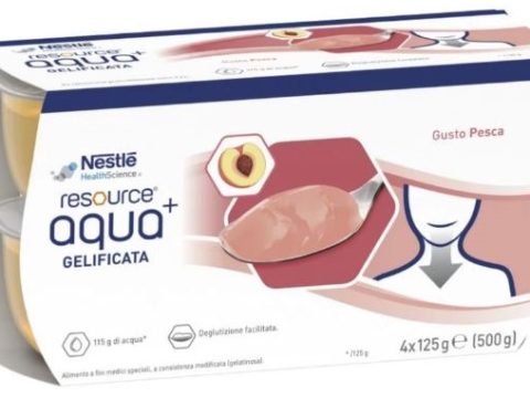 RESOURCE AQUA ACQUA GELIFICATA+PEACH CUP 6 4X125 G