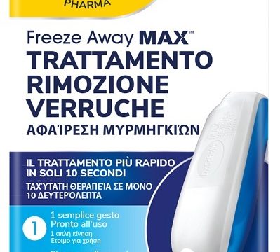 TRATTAMENTO RIMOZIONE VERRUCHE SCHOLL FREEZE AWAY MAX