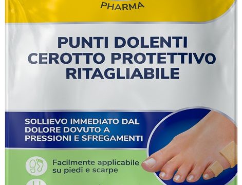 SCHOLL PUNTI DOLENTI CEROTTO PROTETTIVO RITAGLIABILE DOPPIO SPESSORE PER CALLI E DURONI 1 PEZZO