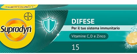 SUPRADYN DIFESE 15 COMPRESSE EFFERVESCENTI