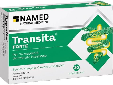 TRANSITA FORTE 30 COMPRESSE DA 400 MG SENZA GLUTINE NATURALMENTE PRIVO DI LATTOSIO