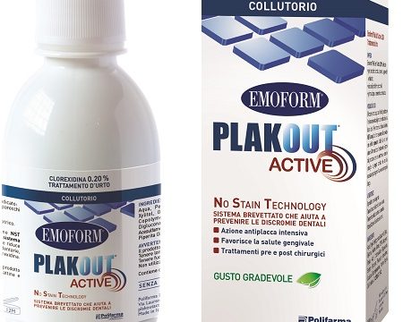 EMOFORM PLAK OUT ACTIVE CLOREXIDINA 0,20% COLLUTORIO 200 ML