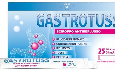 GASTROTUSS 25 STICK PACK DA 20 ML SCIROPPO ANTIREFLUSSO