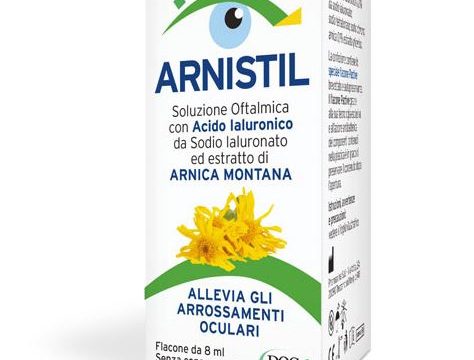 ARNISTIL SOLUZIONE OFTALMICA ACIDO IALURONICO 0,2% + ESTRATTO DI ARNICA MONTANA 0,1% FLACONE 8 ML