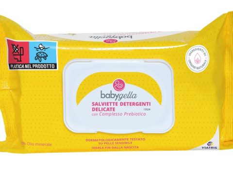 BABYGELLA PREBIOTIC SALVIETTINE 72 PEZZI