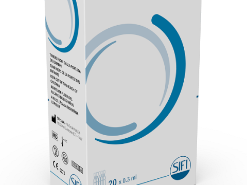 XANTERDES SOLUZIONE OFTALMICA 20 FLACONCINI MONODOSE DA 0,3 ML