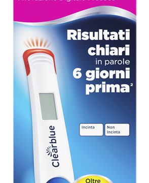 CLEARBLUE TEST GRAVIDANZA RILEVAZIONE PRECOCE DIGITALE 1 PEZZO