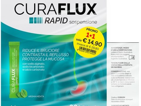 CURAFLUX RAPID 30 BUSTINE + 32 COMPRESSE MASTICABILI
