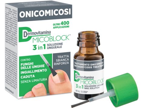 DERMOVITAMINA MICOBLOCK 3 IN 1 ONICOMICOSI SOLUZIONE UNGUEALE 7 ML