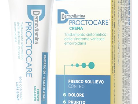 DERMOVITAMINA PROCTOCARE CREMA EMORROIDI RAGADI ANALI 30 ML CON CANNULA