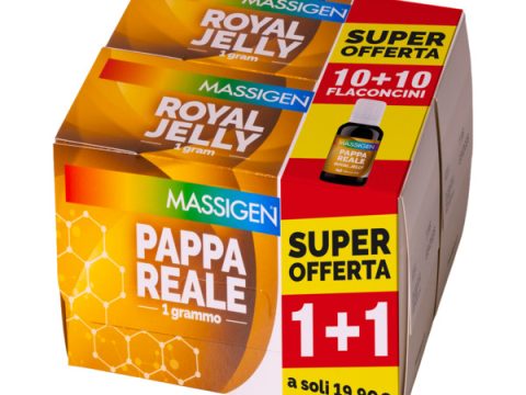 MASSIGEN TONICO PAPPA REALE 2 FLACONI X 250 ML