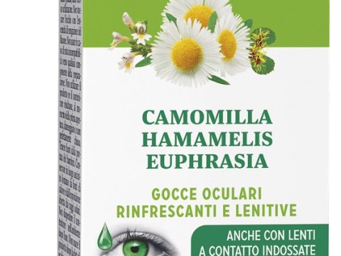 EUMILL CAMOMILLA HAMAMELIS EUPHRASIA GOCCE OCULARI RINFRESCANTI E LENITIVE ANCHE CON LENTI A CONTATTO INDOSSATE SENZA CONSERVANTI 10 ML