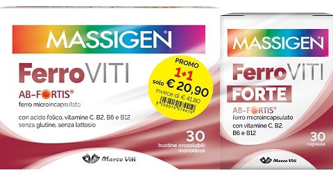 FERRO VITI 30 CAPSULE + 30 BUSTINE