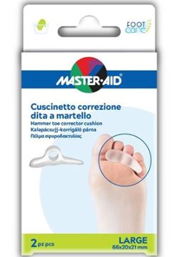 CORRETTORE DITA A MARTELLO MASTER-AID FOOTCARE LARGE 2 PEZZI C13