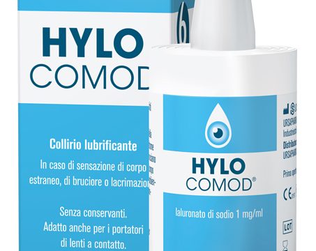 HYLO-COMOD GOCCE OCULARI IALURONATO DI SODIO 0,1%  FLACONCINO 10 ML