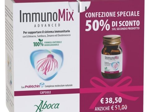 IMMUNOMIX ADVANCED 50 CAPSULE RM CONFEZIONE SPECIALE 2 PEZZI