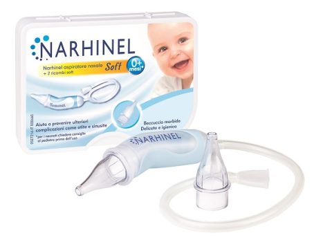 ASPIRATORE NASALE NARHINEL SOFT 1 PEZZO + 2 RICAMBI