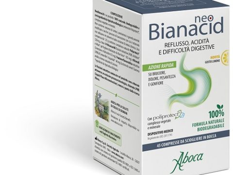 NEOBIANACID 45 COMPRESSE LIMONE